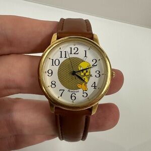 2000 Looney Tunes Tweety Bird Watch by Warner Bros.- Vintage Tweety Bird